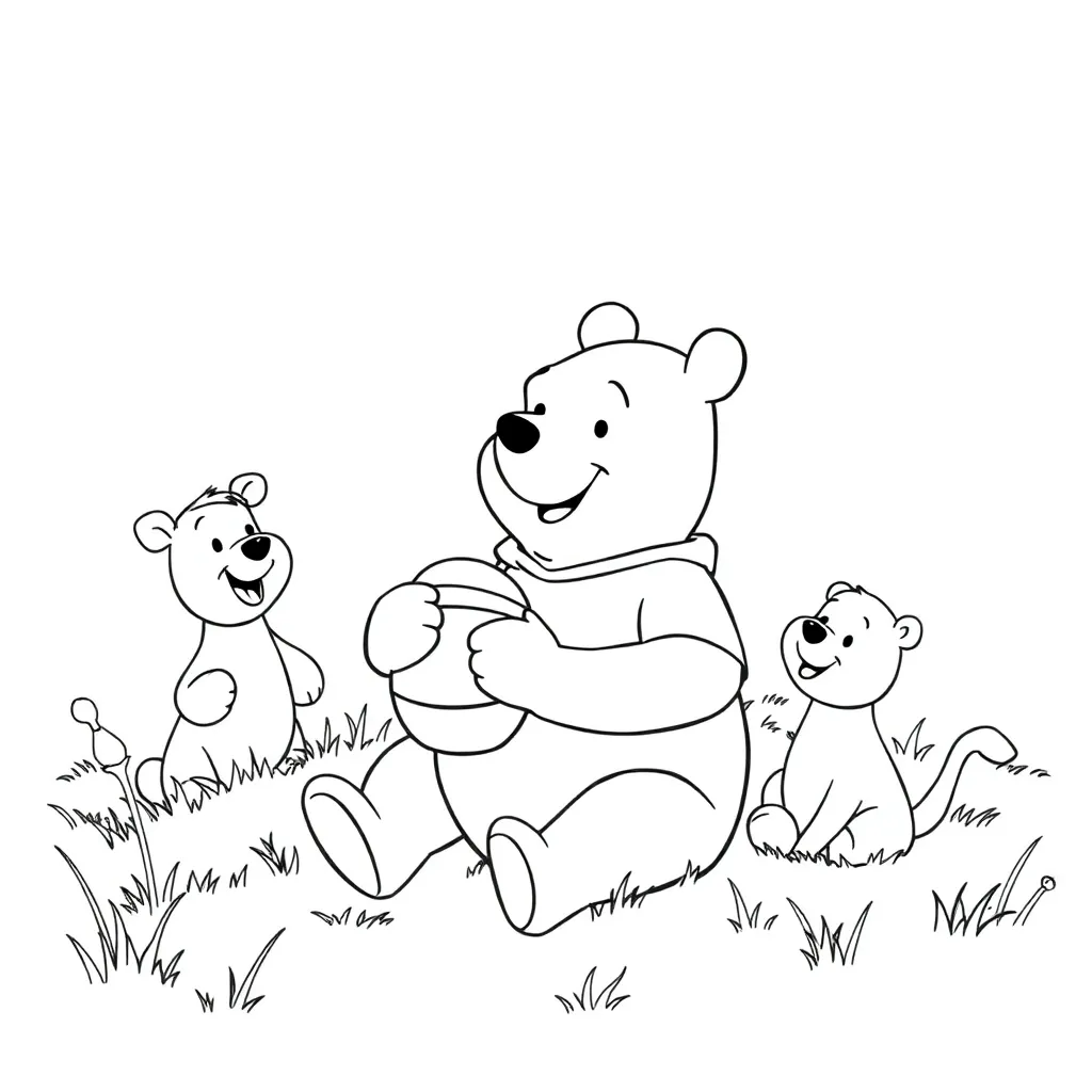 Winnie The Pooh coloring page