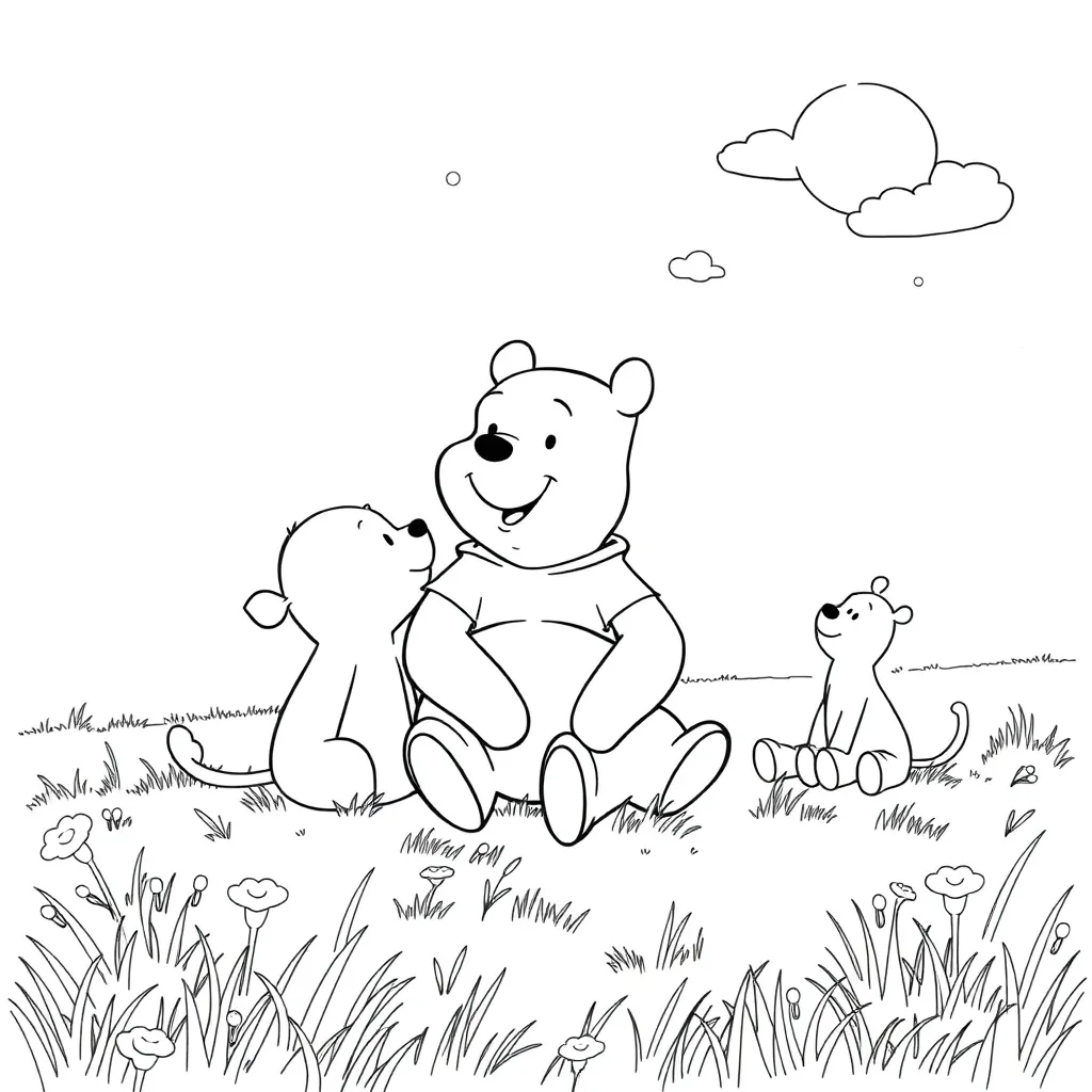 Winnie The Pooh coloring page