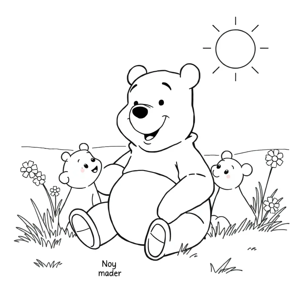 Winnie The Pooh coloring page