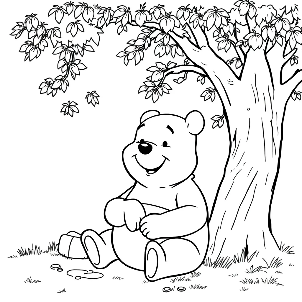 Winnie The Pooh coloring page