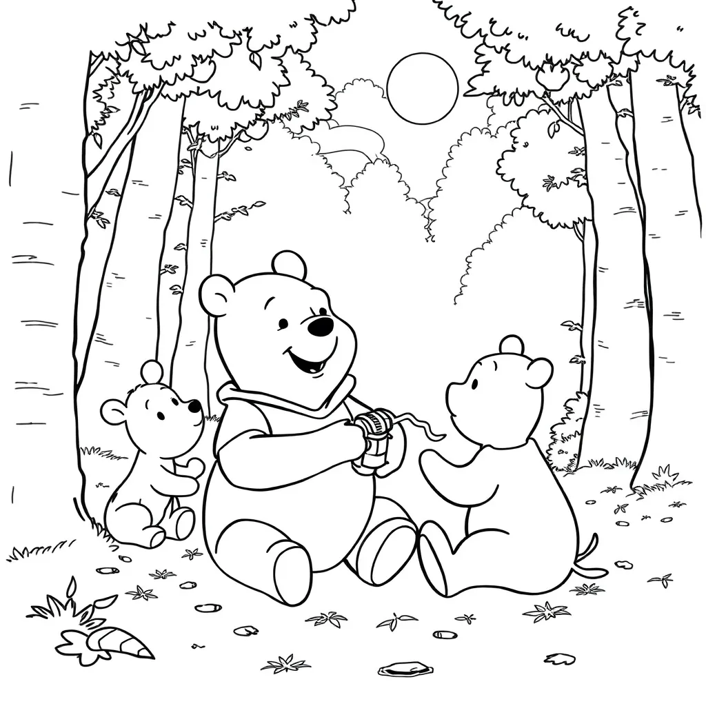 Winnie The Pooh coloring page