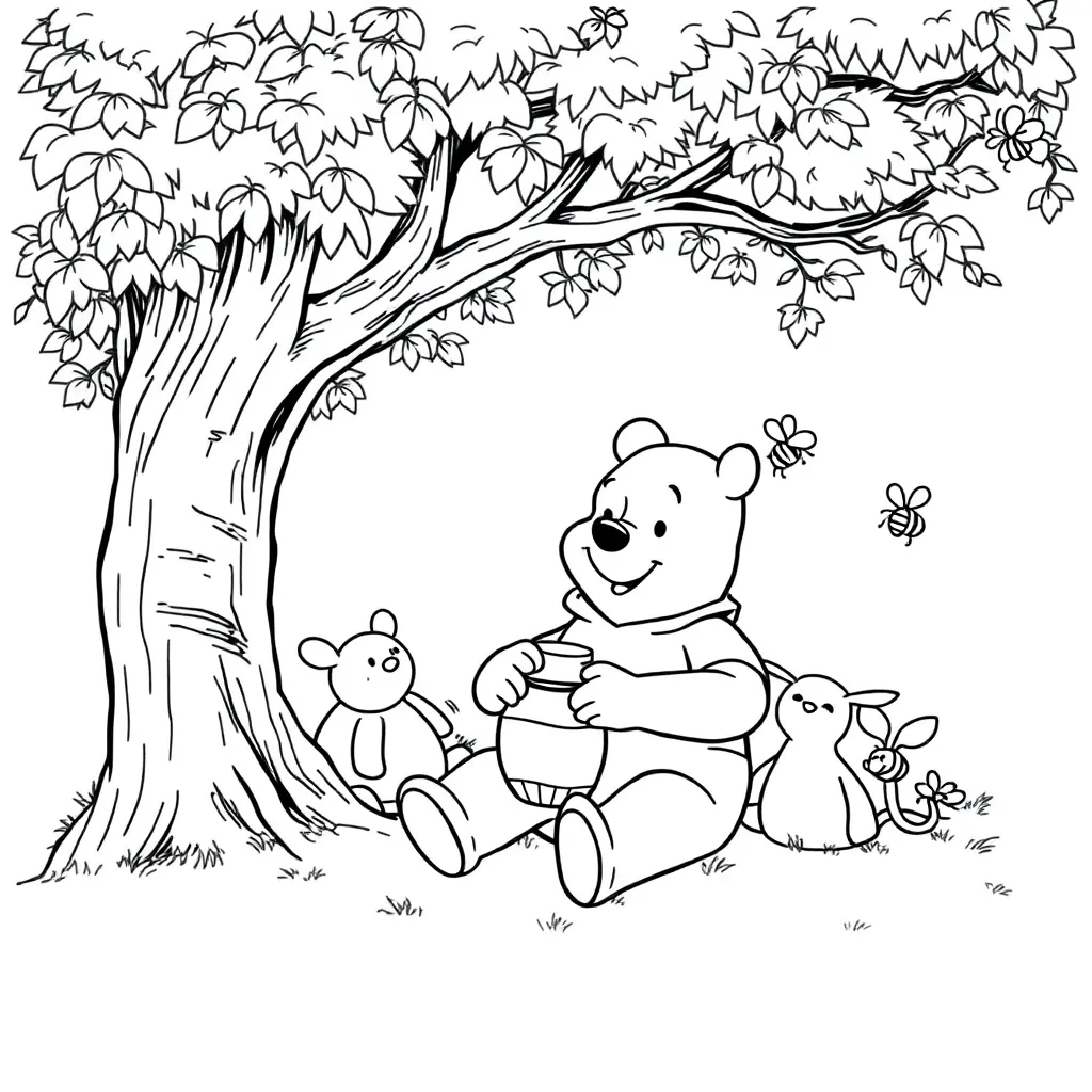 Winnie The Pooh coloring page