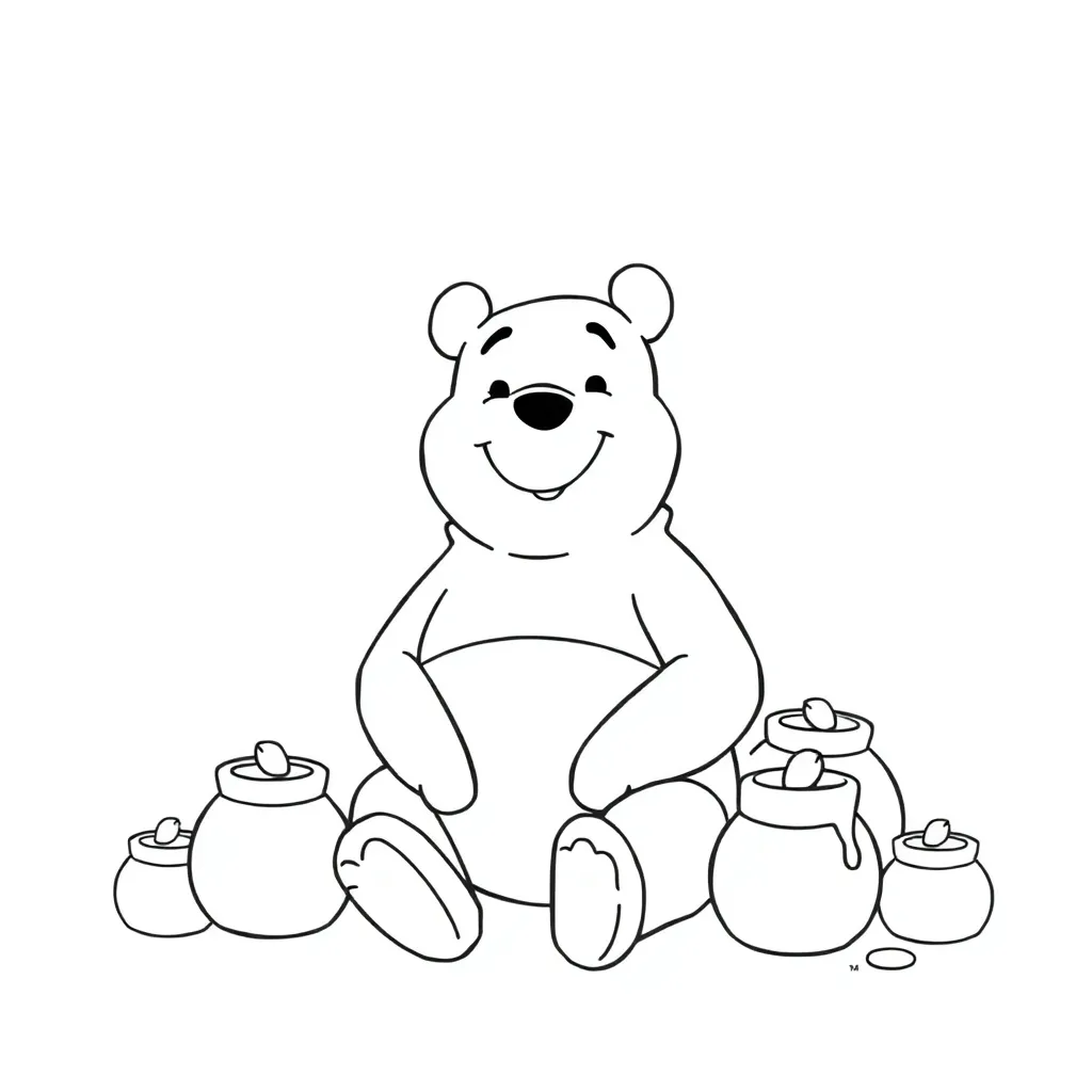 Winnie The Pooh coloring page