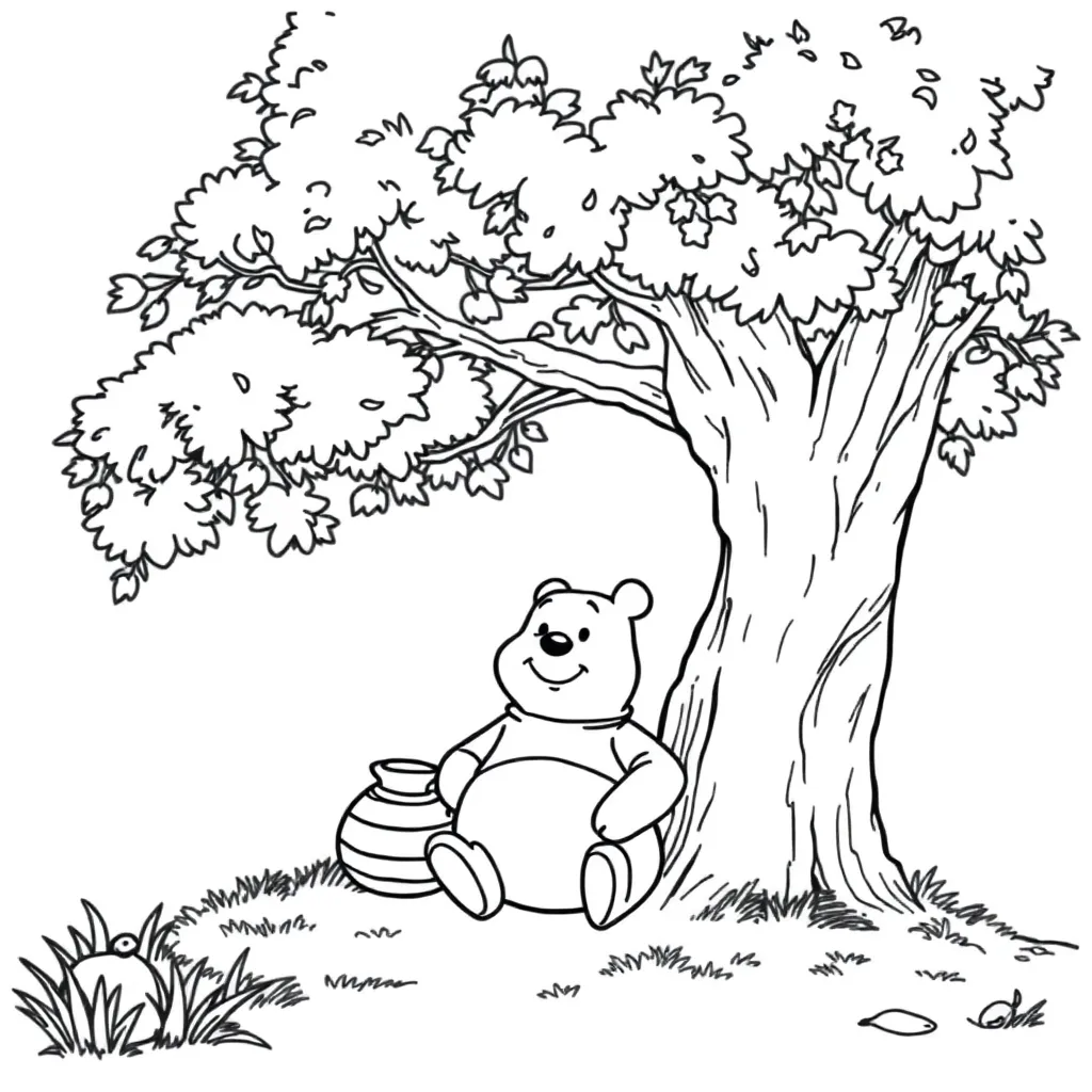 Winnie The Pooh coloring page