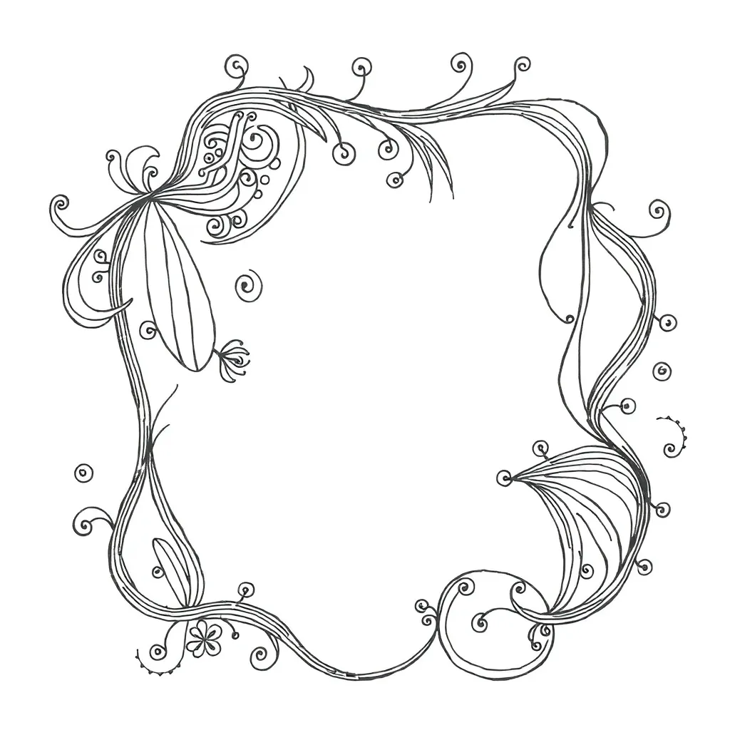 Zentangle coloring page