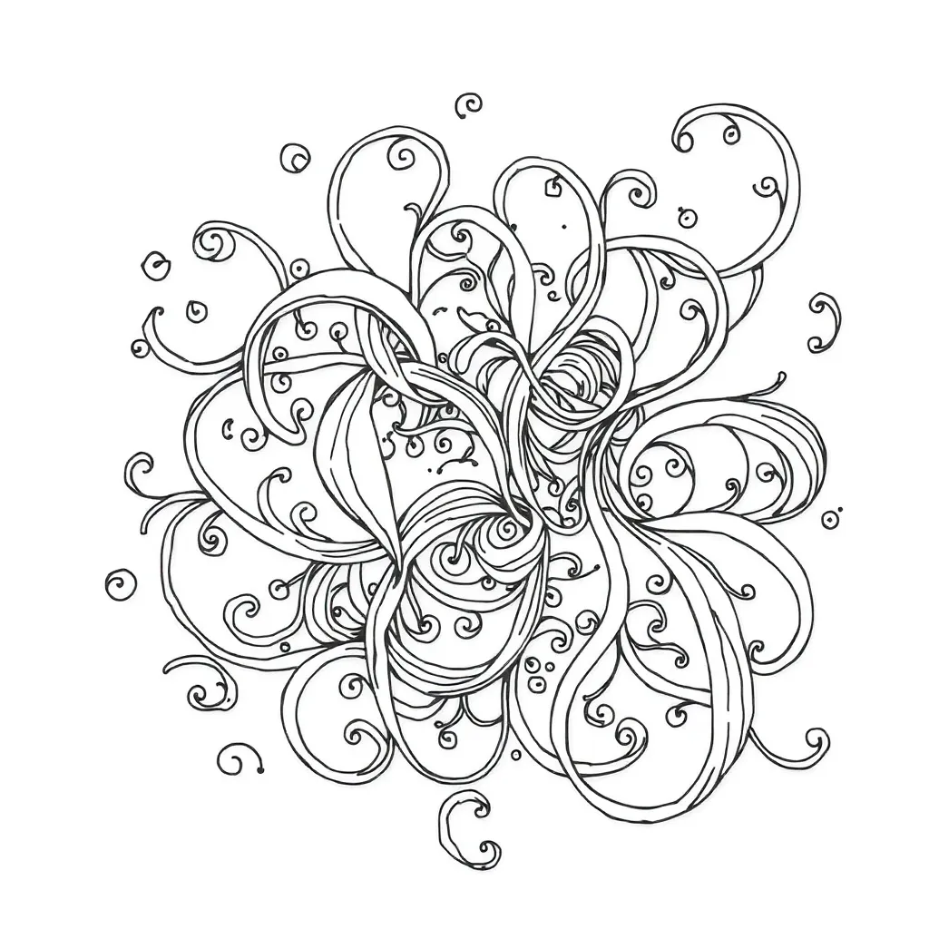 Zentangle coloring page