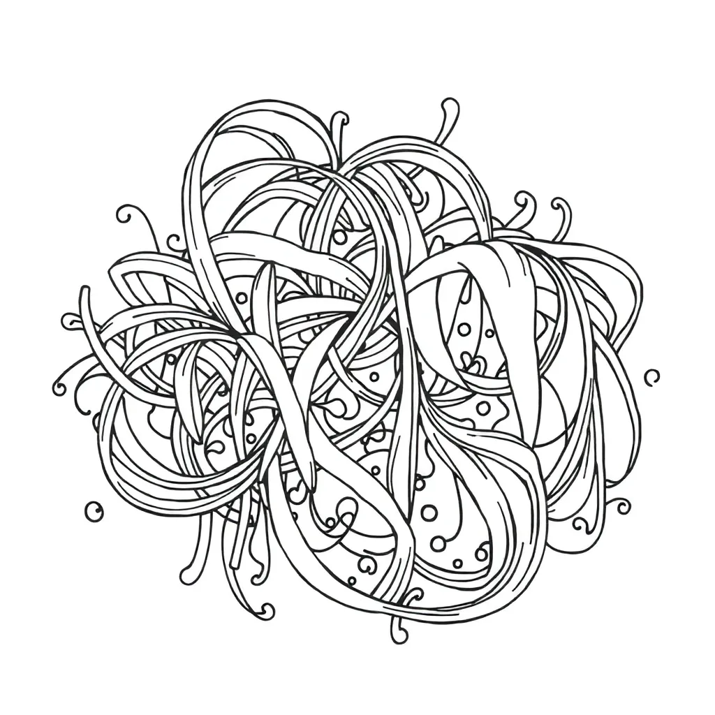 Zentangle coloring page